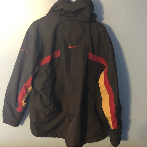 Vintage 2000s Nike 2 and 1 windbreaker jacket with fleece jacket - Picture 2 of 4